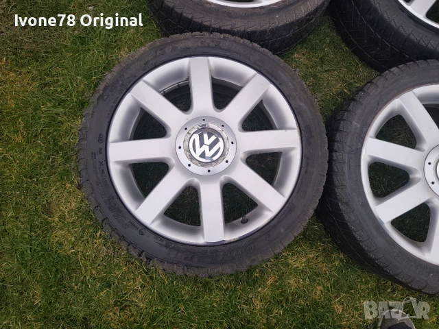 ПРОМОЦИЯ АЛУМИНИЕВИ ДЖАНТИ за VW 5x112 17цола.Отлично състояние., снимка 3 - Гуми и джанти - 53727077