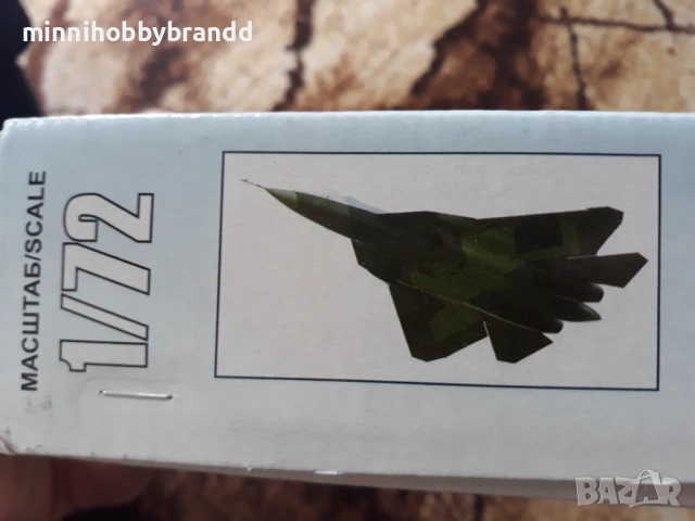 Sukhoi Su-50 (T50) Су-50 (Т50) 1.72 Zvezda Russian Fifth Generation Fighter , снимка 9 - Колекции - 54164849