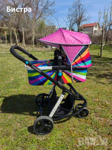 Детска количка Cosatto Giggle 2+ подарък шезлонг, снимка 4 - Детски колички - 45118696