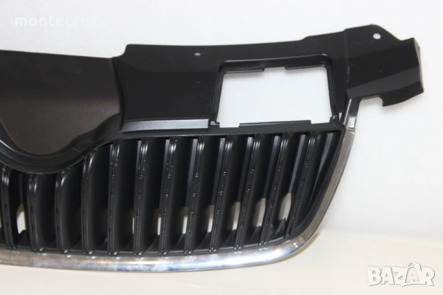 Предна решетка Skoda Fabia II (2007-2010г.) Skoda Roomster (2006-2010г.) 5J0853668A / 5J0853668, снимка 3 - Части - 53364544