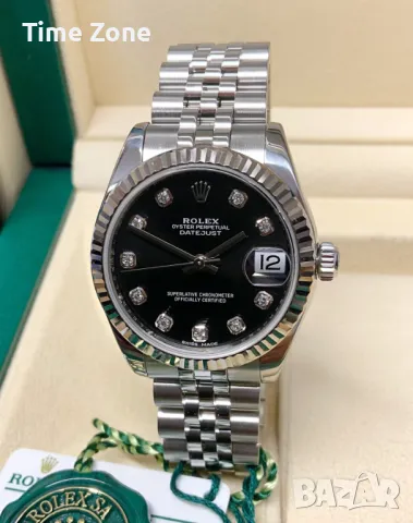 Rolex Datejust 31mm Steel MOP Dial Diamond Jubilee Дамски Различни Варианти, снимка 13 - Дамски - 48182867