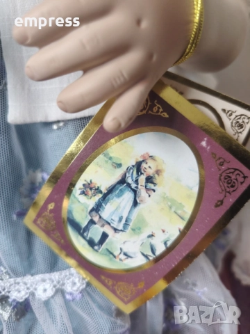 Порцеланова кукла Alberon Nina, снимка 4 - Колекции - 52026181