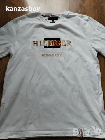 Tommy Hilfiger - страхотна мъжка тениска L, снимка 4 - Тениски - 50366974