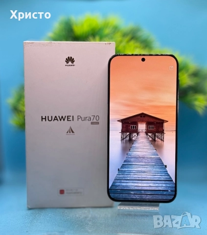 Huawei Pura 70, 256GB, 12GB RAM, Black , снимка 3 - Huawei - 52226894
