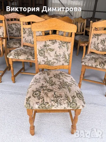 Комплект от 6 трапезни стола , снимка 2 - Столове - 50335075