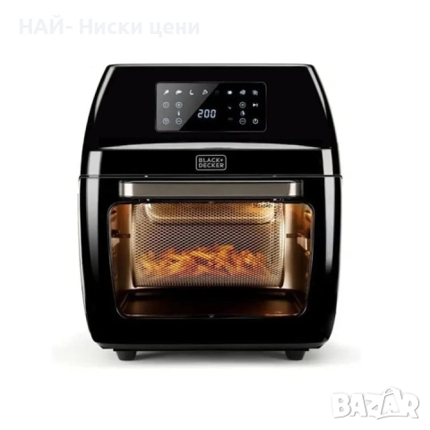 Еър Фрайър Silvercrest 9in1, 10L капацитет, снимка 2 - Фритюрници - 53892653