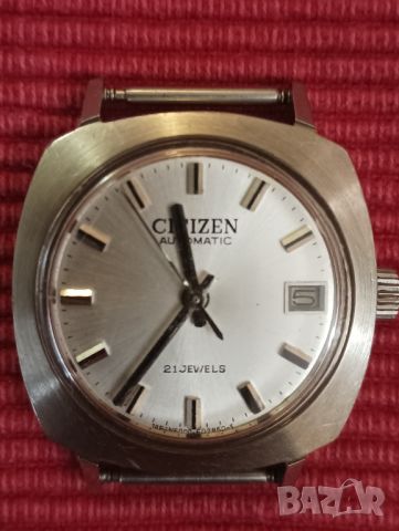 Стар часовник CITIZEN, автомат. , снимка 4 - Мъжки - 45180127