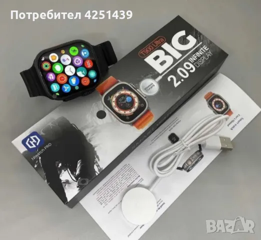 Apple Watch 7 45mm midnight, снимка 3 - Аксесоари за Apple - 47402763