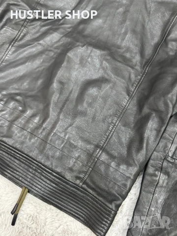 Мъжко яке от естествена кожа G-STAR RAW. Размер S, снимка 8 - Якета - 53933195