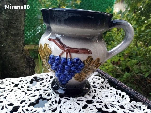 Сервиз за вино - немска керамика, снимка 2 - Сервизи - 51447497