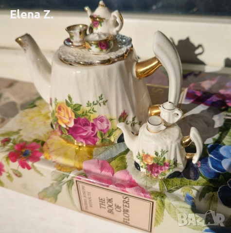 Royal Albert Old Country Roses и Paul Cardew редки декорации