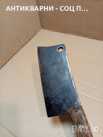 Соц Стар Ръчно Кован Масивен Сатър 0.820кг. НОМЕР 1639., снимка 5 - Антикварни и старинни предмети - 53699135