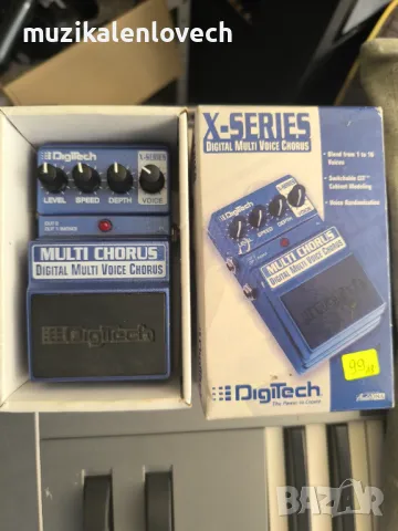 Digitech Digital Multi Voice Chorus pedal - Хорус педал за ел китара /ПЕРФЕКТЕН/, снимка 1 - Китари - 47158895