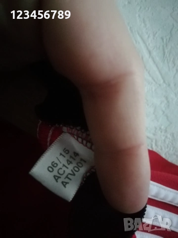 Manchester United Rooney Adidas оригинална тениска фланелка екип Рууни Манчестър Юнайтед , снимка 7 - Тениски - 53623191