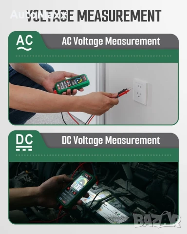 Цифров мултицет TESMEN TSM-522S, TRMS 4000 броя

, снимка 4 - Други инструменти - 50971876