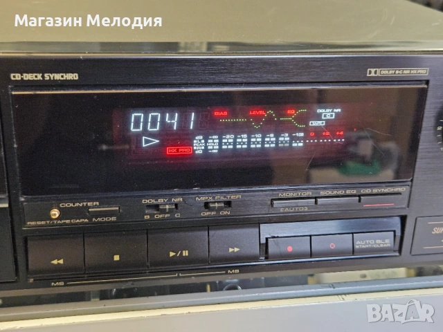 Триглав касетен дек Pioneer CT-S410 В отлично техническо и визуално състояние., снимка 8 - Декове - 49856884