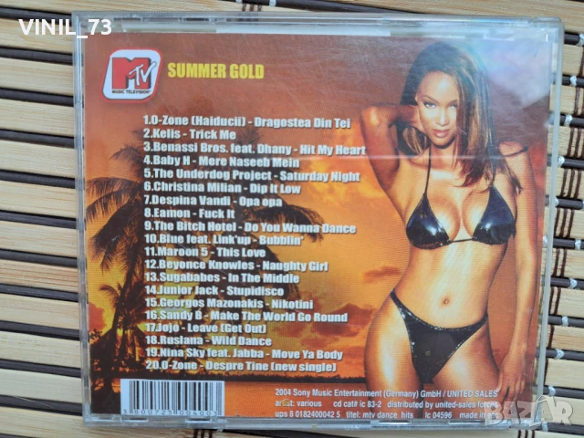 MTV SUMMER GOLD  Pdrt.2, снимка 3 - CD дискове - 50517488