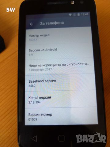 телефон Alcatel Pixi 4 4034x работещ, снимка 4 - Alcatel - 46481375