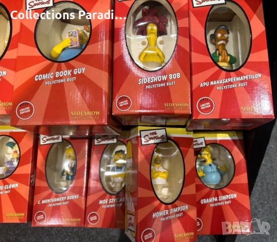 Sideshow The Simpsons Polystone Bust фигури статуи колекция , снимка 3 - Колекции - 54187117