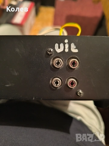 Винтидж стерео VU-метър с предусилвател, снимка 4 - Ресийвъри, усилватели, смесителни пултове - 53865733