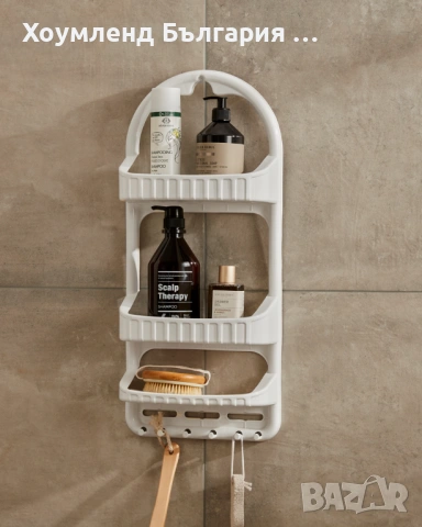 Етажерка за баня на три нива, снимка 7 - Етажерки - 54303364