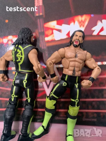 Екшън фигура WWE Seth Rollins Сет Ролинс Mattel Elite figure играчка removable vest, снимка 16 - Фигурки - 48829895