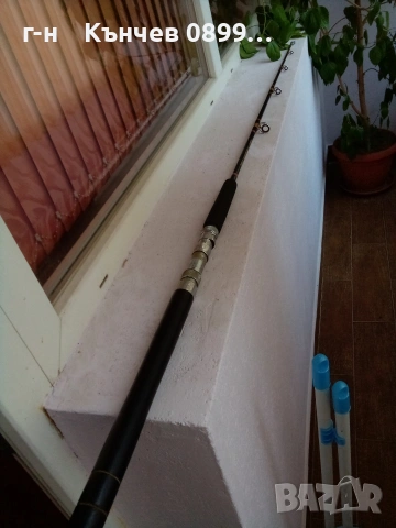 Въдица за сом от лодка 30 LBS