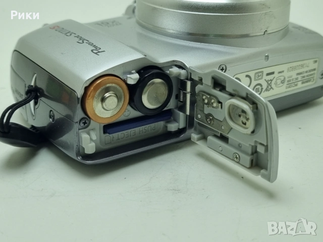 Canon PowerShot SX100 IS-8.0MP Silver10X Optical Zoom Digital Camera w/Case, снимка 14 - Фотоапарати - 53804914