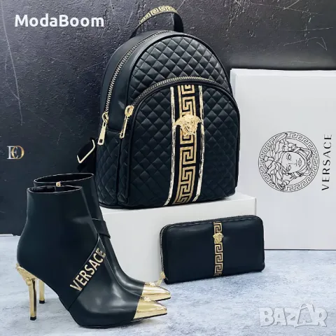 Versace дамски комплекти , снимка 3 - Дамски елегантни обувки - 48286521