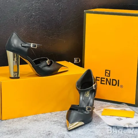 дамски обувки на ток fendi, снимка 1 - Дамски ежедневни обувки - 46935099