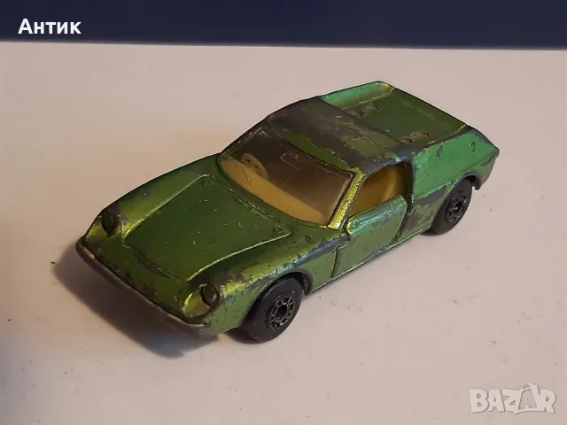 Стара Метална Количка МатchBox Lotus Europa БГ 1969 г, снимка 7 - Други ценни предмети - 47500337