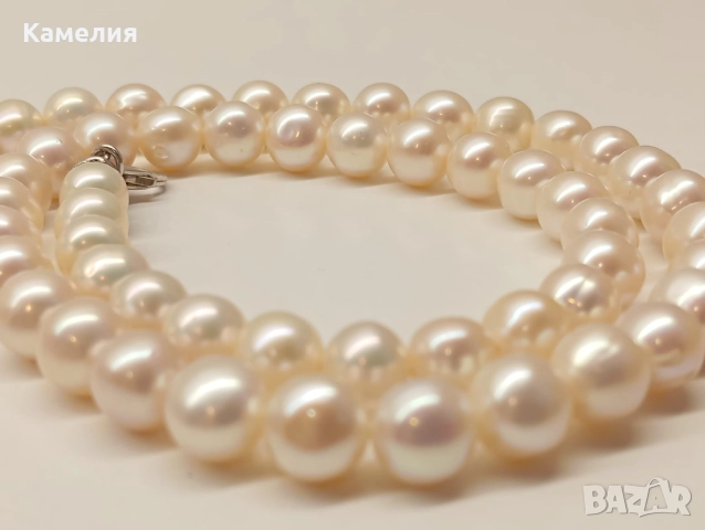 Колье, перли, снимка 2 - Колиета, медальони, синджири - 52108584