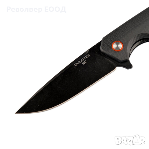 Сгъваем нож Dulotec K257-BK - дръжка от G10 и D2 инструментална стомана, снимка 7 - Ножове - 45007451