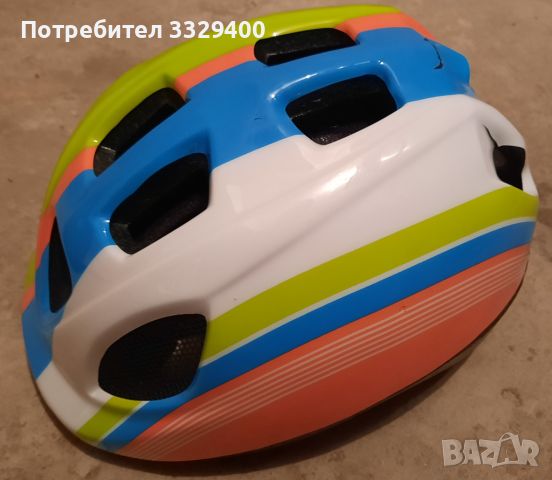 Детска каска за велосипед Poilsport Rainbow, снимка 1 - Аксесоари за велосипеди - 46238855