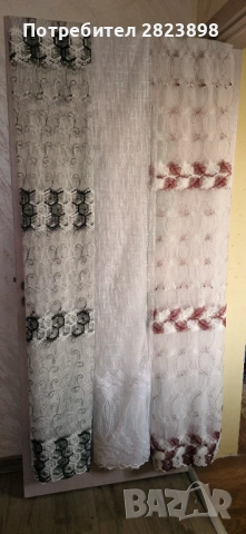 Ушити пердета с кукички 300ширина 250дължина , снимка 7 - Пердета и завеси - 53405356