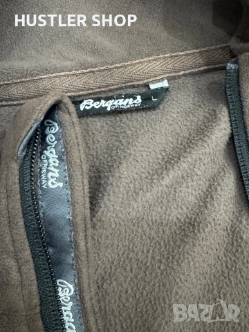 Мъжки полар BERGANS OF NORWAY. Размер L, снимка 5 - Спортни дрехи, екипи - 53302500