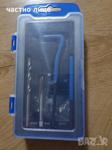 Комплект за поправка на повредена резба М 6×1, снимка 3 - Други инструменти - 51555963