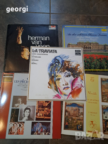 грамофонни плочи с класическа и оперна музика 34/3