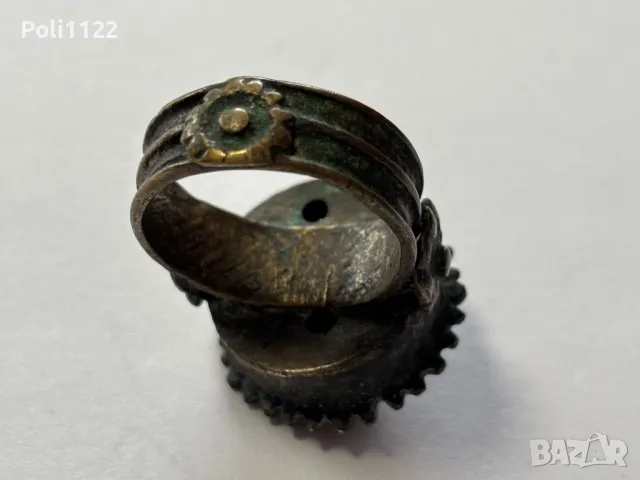 Възрожденски пръстен, снимка 6 - Антикварни и старинни предмети - 50230634