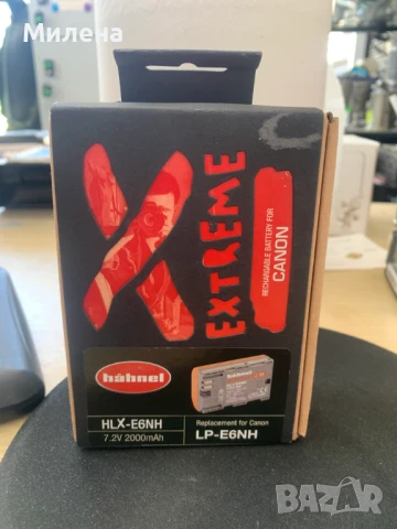  CANON акумулаторна батерия Hahnel HLX-E6NH EXTREME 