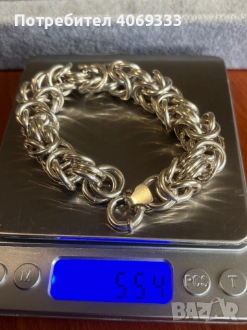 Сребърни гривни проба 925 5€/гр, снимка 7 - Гривни - 54172974