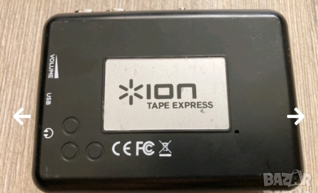 Walkman конвертор на аналогов към цифров аудиозапис ION TAPE EXPRESS TAPE-TO-MP3-CONVERTER/PLAYER, снимка 8 - MP3 и MP4 плеъри - 52595983