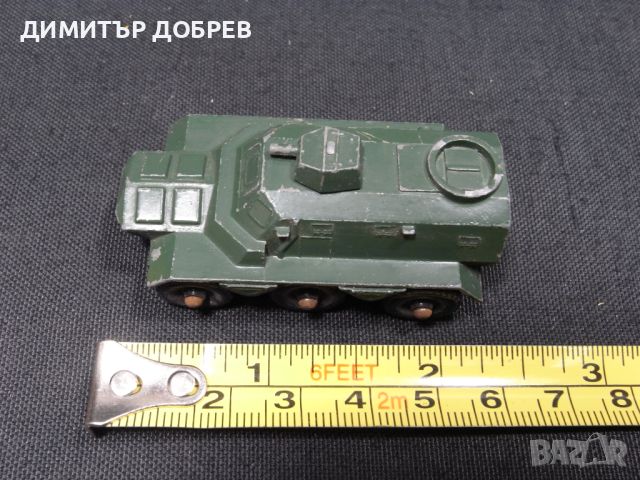 СТАРА РЕТРО МЕТАЛНА КОЛИЧКА LESNEY MATCHBOX ENGLAND SARACEN PERSONNEL CARRIER, снимка 7 - Колекции - 46291348