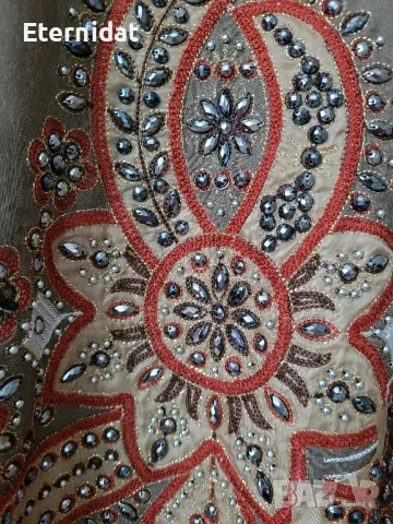 Нова бутикова бохо рокля бродерии и камъчета , снимка 5 - Рокли - 50303012