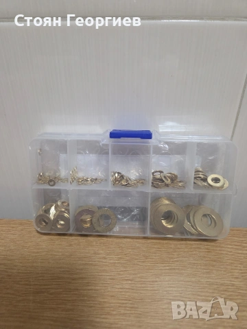 180 броя Месингови плоски шайби различни размери