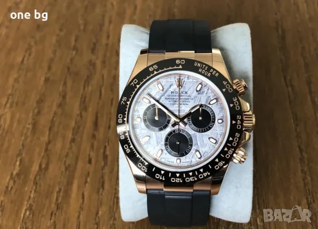 Rolex Daytona Rose Gold Meteorite , снимка 3 - Луксозни - 50214185