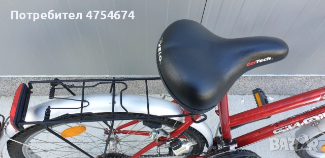 Дамски велосипед Shadow колело 26", снимка 4 - Велосипеди - 53824620