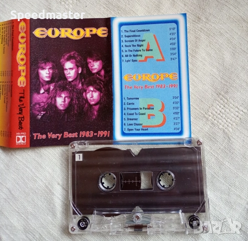 Europe - The Very Best , снимка 2 - Аудио касети - 52871422