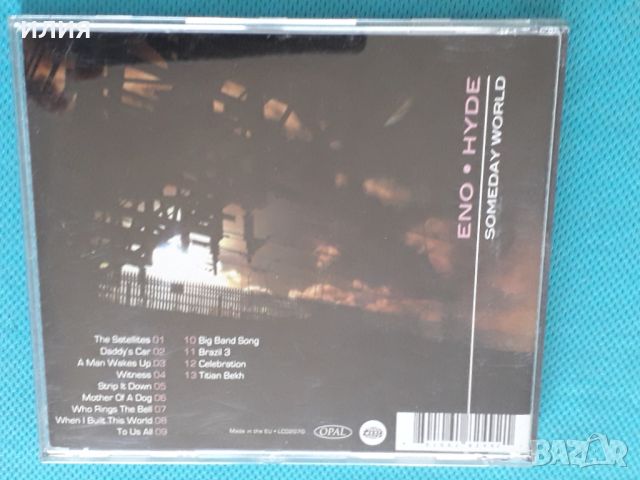 Brian Eno - Karl Hyde – 2014 - Someday World(Synth-pop), снимка 6 - CD дискове - 45096836