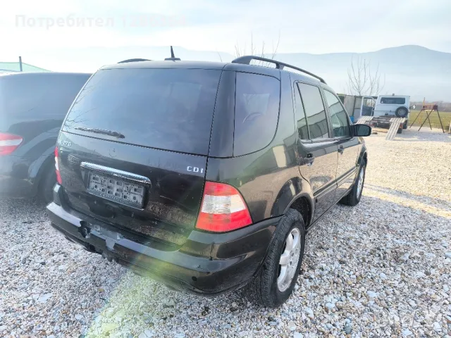 Mercedes ML W163 2.7 CDI НА ЧАСТИ , снимка 3 - Автомобили и джипове - 48412904